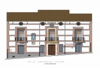 Recreación virtual de cómo quedará la fachada de la calle Gregorio Javier