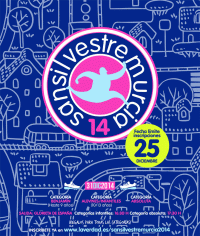 Cartel de la Carrera San Silvestre de Murcia