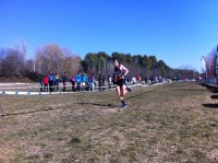 Foto durante el transcurso del Cross Fuentes del Marques de Caravaca de la Cruz. Foto Deporte Caravaca