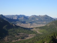 Plano de una fotografía vista desde el Pico de los Frailes de Moratalla