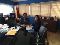 Guillén con el Director General en Seguridad Ciudadana y Emergencias