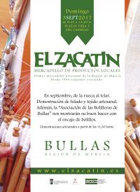 «DE LA RUECA AL TELAR». ZACATÍN DE SEPTIEMBRE EN BULLAS