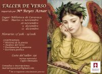 Cartel taller de verso