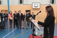 La Alcaldesa durante su intevención