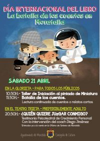 La «Batalla de los Cuentos» para conmemorar el Día del Libro en Moratalla