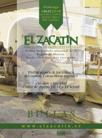 El esparto será el protagonista del Zacatín de este domingo en Bullas
