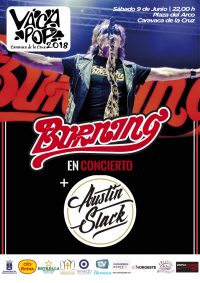 Cartel Burning _Vacapop _ Caravaca _ S9junio