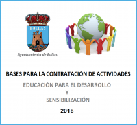 El Ayuntamiento de Bullas publica las bases para la contratación de actividades de Sensibilización y Educación para el Desarrollo