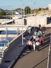 Comienza a funcionar una instalación fotovoltaica que producirá energía para bombear agua al embalse de la Comunidad de Regantes de Los Olmos de Bullas