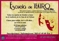 Escuela de Teatro por cuarto año consecutivo