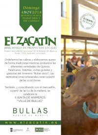 Este domingo, el Zacatín de Bullas dedica su actividad central a la elaboración del queso