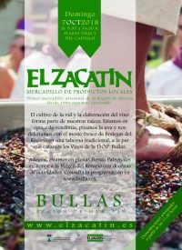 El vino protagonista en ‘El Zacatín’ de octubre de Bullas