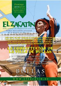 El Mercadillo de artesanía El Zacatín recrea la Constitución de la ‘Villa de Bullas’ ocurrida en junio de 1690