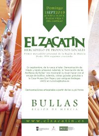 Demostración de hilado y tejido artesanal en el próximo Zacatín