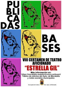 Publicadas  las bases del VIII Certamen de Teatro Aficionado ‘Estrella Gil’