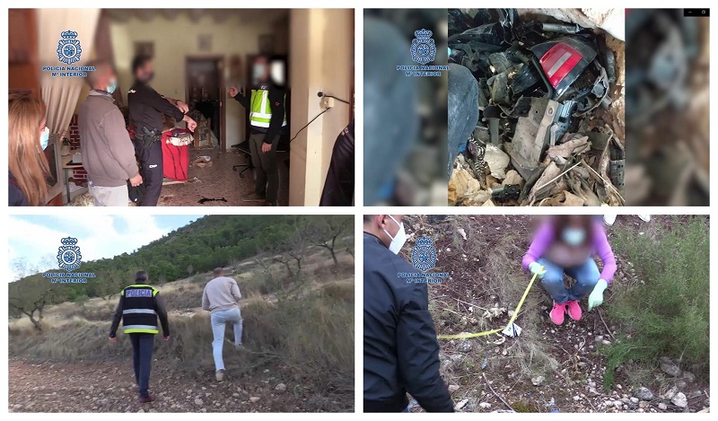 Prisión para los tres detenidos por el homicidio del hombre desaparecido en Moratalla en 2019