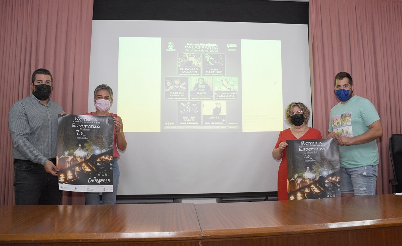 PRESENTADAS LAS FIESTAS DE CALASPARRA 2021