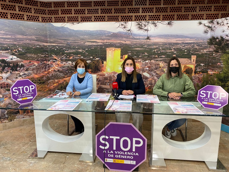 El Ayuntamiento de Moratalla ha impulsado una amplia programación para conmemorar el Día Internacional para la eliminación de la Violencia contra la Mujer