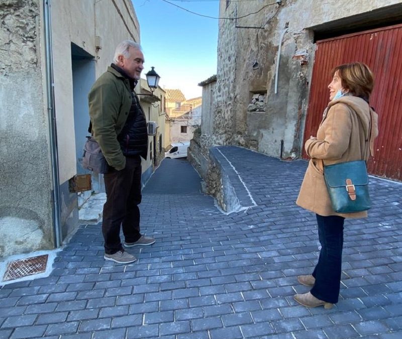 Varias calles del municipio de Moratall ya han sido renovadas a través de las primeras inversiones del Plan de Obras y Servicios