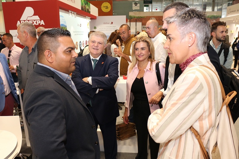 Calasparra muestra sus productos hortofrutícolas en la «Fruit Attraction 2022» en Madrid