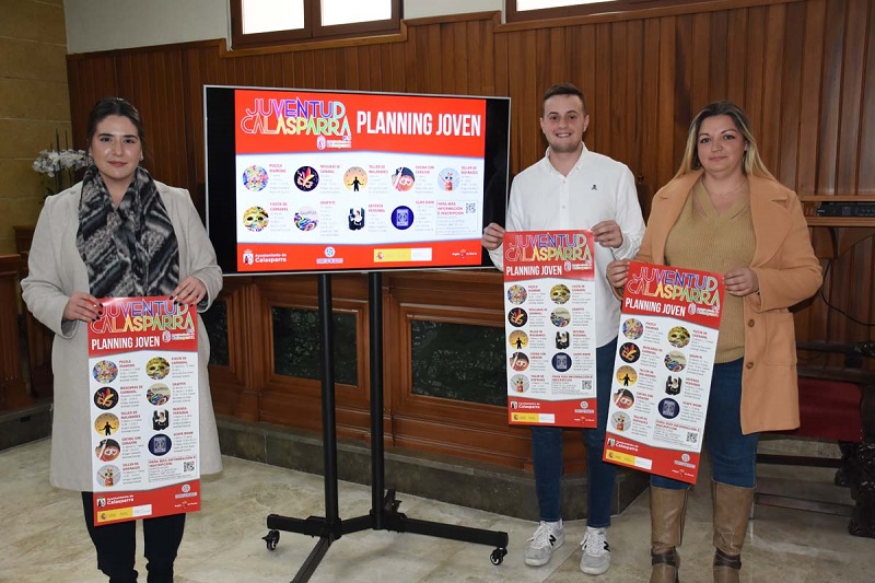 El Ayuntamiento de Calasparra presenta las nuevas actividades del Plan Corresponsables y Planning Joven