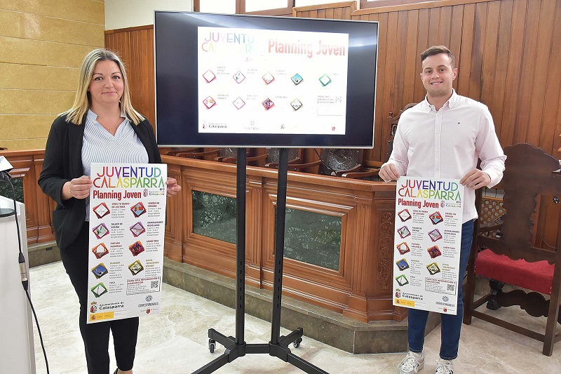 La concejalía de Juventud del Ayuntamiento de Calasparra ha presentado las actividades para el segundo trimestre de 2023