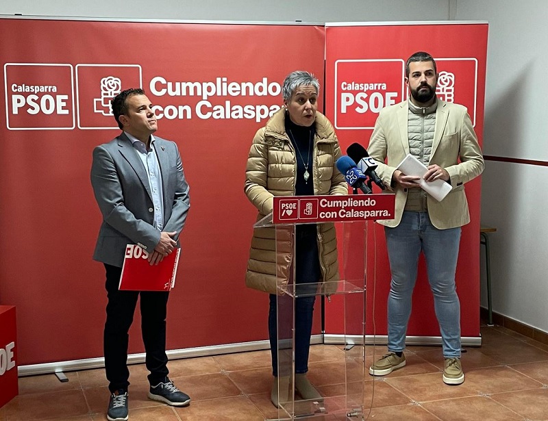 El Partido Socialista de Calasparra lamenta que el Partido Popular y Vox votaran en contra de sus enmiendas presentadas a los presupuestos regionales y que mejorarían la vida de los calasparreños y calasparreñas