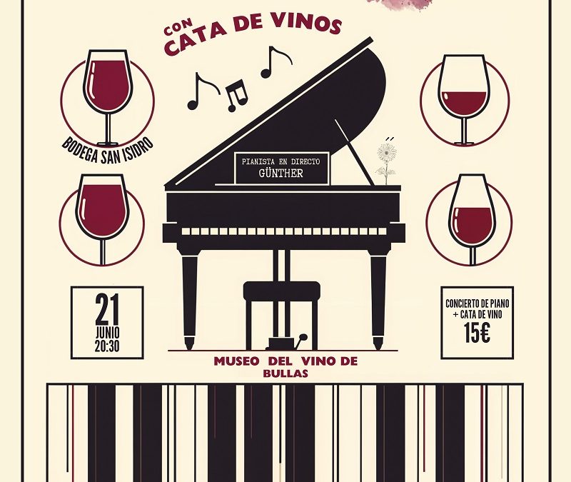 El pianista Günter presenta su primer álbum en el Museo del Vino