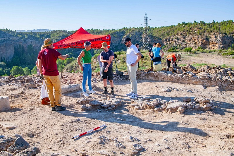 Las excavaciones en Cerro de la Virgen en Calasparra, siguen a buen ritmo