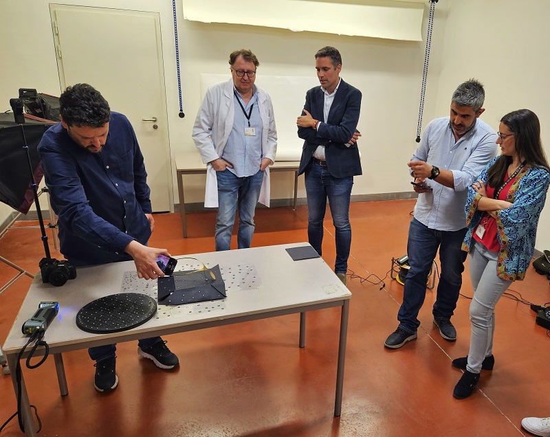 El Ayuntamiento de Caravaca digitaliza en el Museo Arqueológico Nacional el Centauro de Los Royos y la Diadema de La Encarnación para crear clones de las piezas