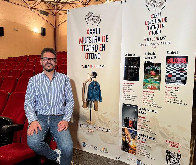 La 33ª Muestra de Teatro en Otoño ofrecerá cinco días de teatro con propuestas para todos los públicos