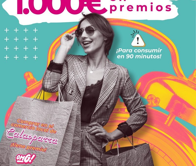 Calasparra pone en marcha la Segunda edición de la campaña “Calasparra Compra-Reloj” con un premio de 1.000 euros para gastar en 90 minutos