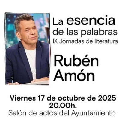 MORATALLA “LA ESENCIA DE LAS PALABRAS” – RUBÉN AMÓN