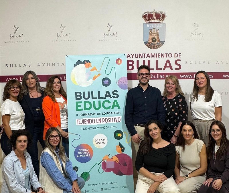 Bullas celebra sus II Jornadas de Educación ‘Tejiendo en Positivo’ dirigidas a docentes y familias