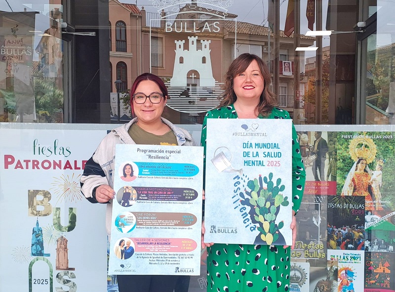 Bullas se centra en la “Resiliencia” por el Día Mundial de la Salud Mental