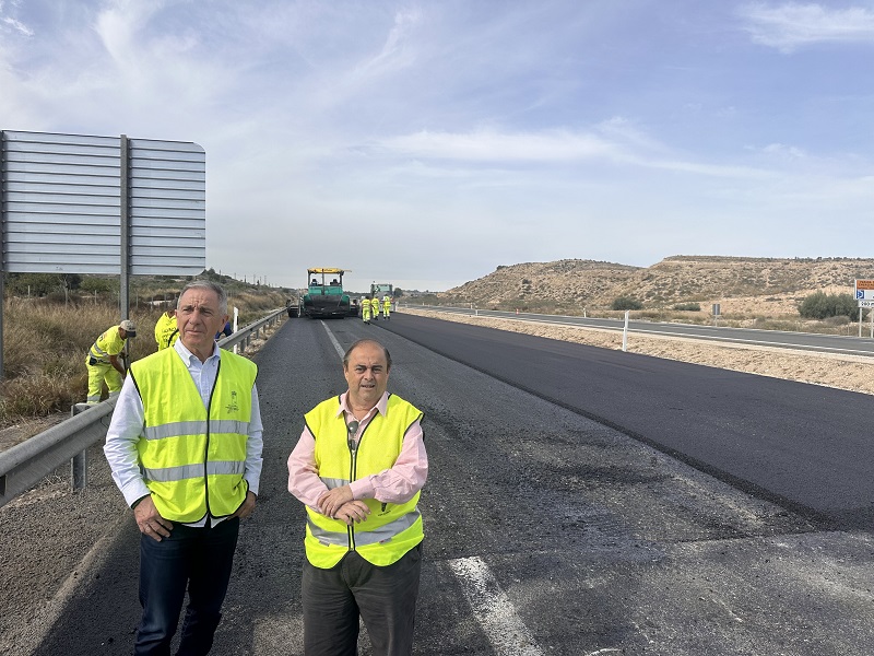 Fomento refuerza el firme de la autovía del Noroeste para mejorar la seguridad vial de los 7,3 millones de usuarios que circulan al año