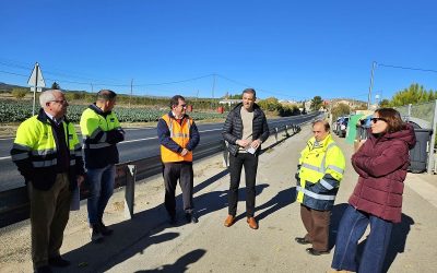 Fomento acomete obras por más de un millón para la conservación y mejora de la seguridad vial en diversas carreteras de Caravaca de la Cruz