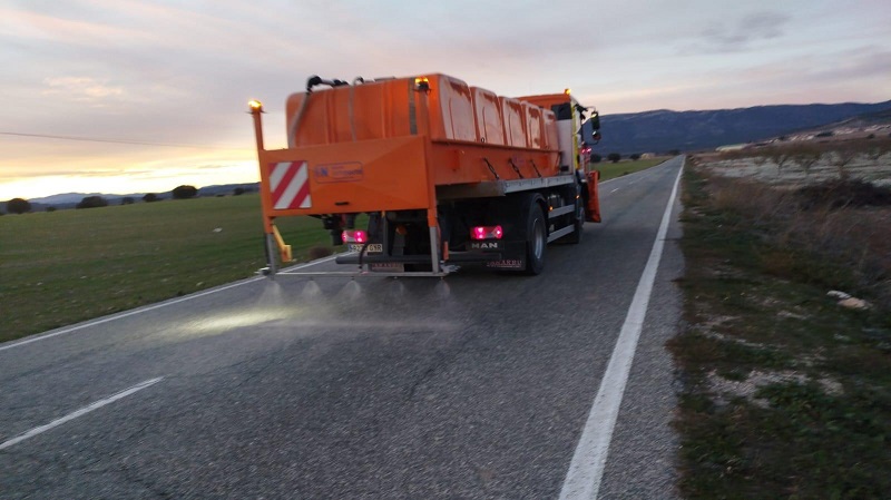 Fomento garantiza la movilidad en la red regional de carreteras ante la previsión de nevadas y heladas