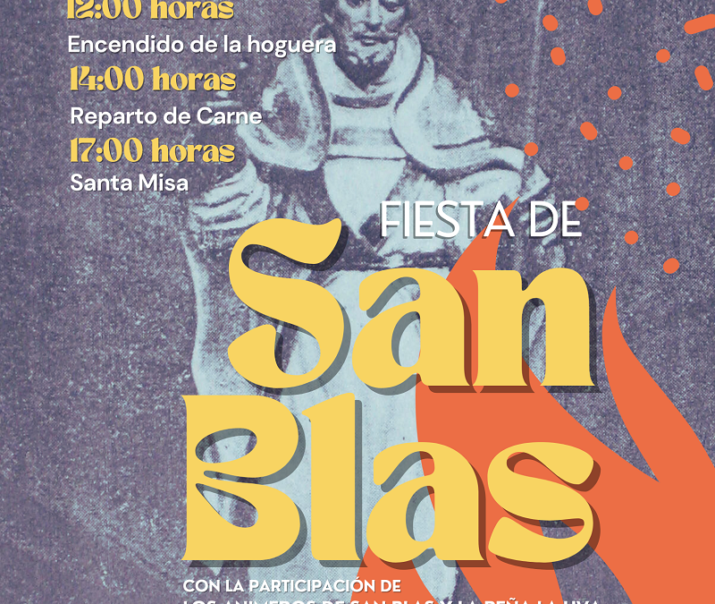 Bullas celebrará la tradicional Fiesta de San Blas el próximo 7 de febrero