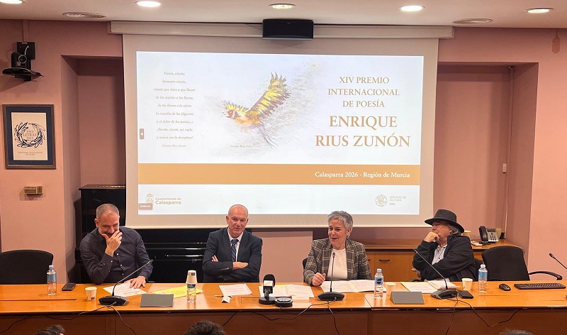El Ayuntamiento de Calasparra convoca la XIV edición del Premio Internacional de Poesía “Enrique Rius Zunón”Ayu