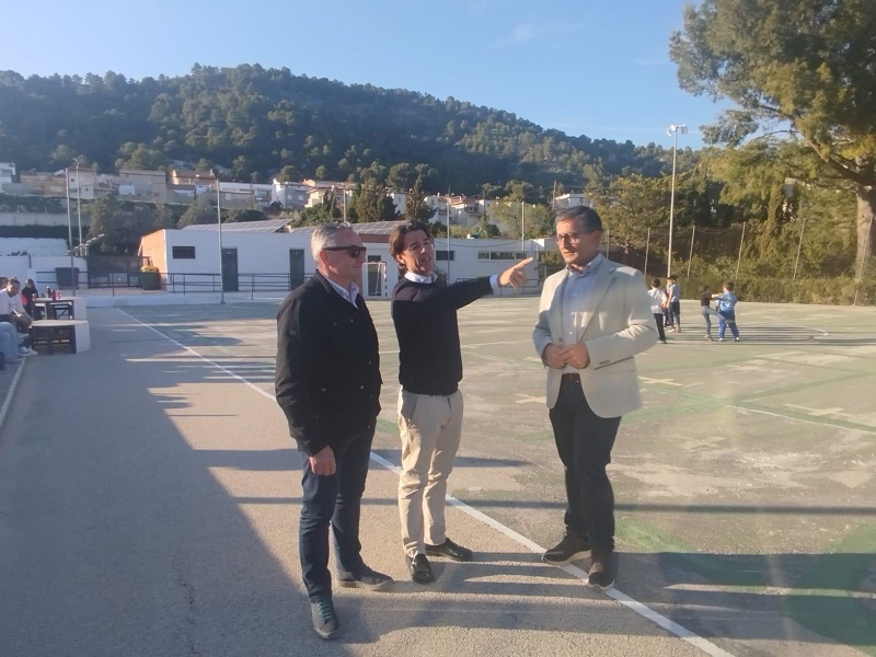 Moratalla rehabilitará las pistas del polideportivo ‘Julio Cardozo’ con una subvención de 140.000 euros de la Comunidad