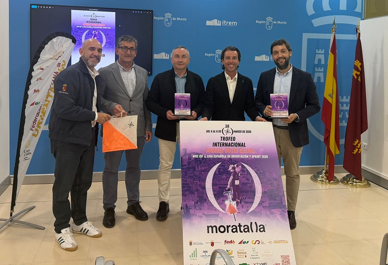 Moratalla acoge el 38º Trofeo Internacional Murcia Costa Cálida de Orientación