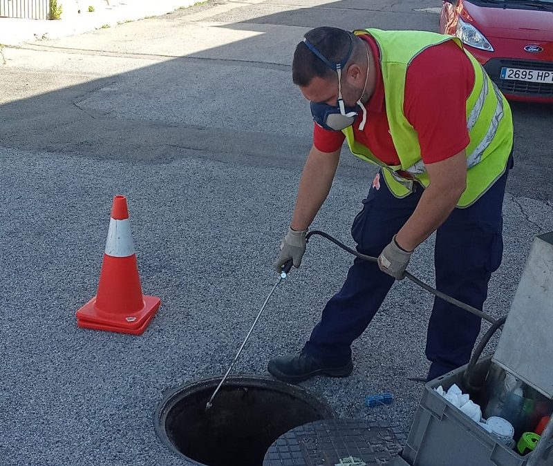El Ayuntamiento intensifica la desinfección del alcantarillado en Cehegín y pedanías para prevenir plagas