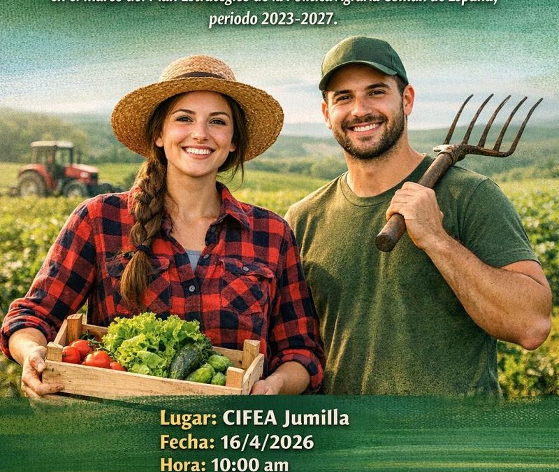 Agricultura organiza jornadas informativas sobre la nueva convocatoria de ayudas para incorporar a jóvenes agricultores y ganaderos