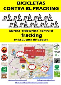 Cehegín se suma este fin de semana a la “Marcha cicloturista contra el fracking”