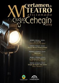 El XVI Certamen de Teatro Aficionado ‘Ciudad de Cehegín’ arranca este viernes