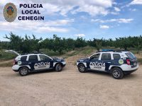 La Policía Local detiene a seis jóvenes, cuatro menores, como presuntos autores de un delito de daños en una finca agraria