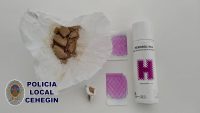 La Policía Local detiene a dos jóvenes como presuntos autores de un delito de tráfico de drogas