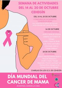 Cehegín conmemora el Día Mundial Contra el Cáncer de Mama