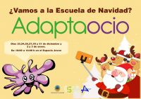 El Ayuntamiento realiza una nueva Escuela Adaptaocio de Navidad para personas con discapacidad